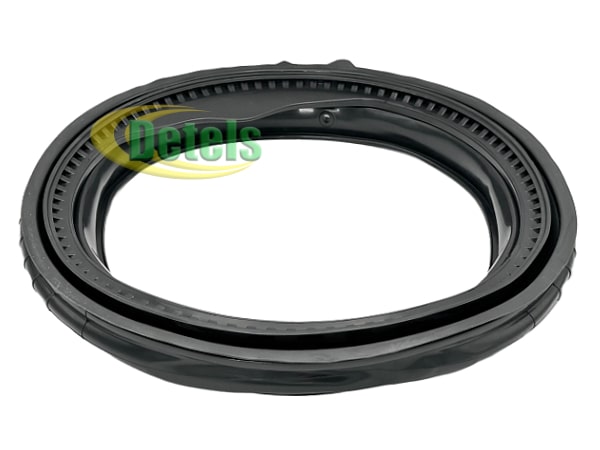 Манжета (гума) люка 0020301453 для пральної машини Haier (0020301453B) - 2 наскрізні трубки